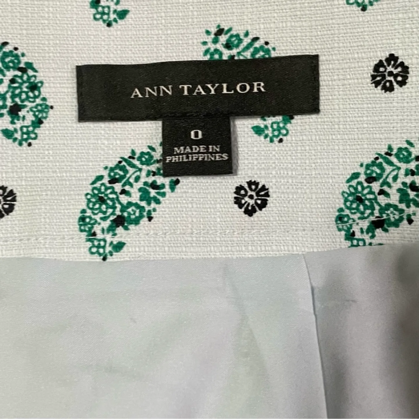 Ann Taylor Printed Skirting image indicator(3)