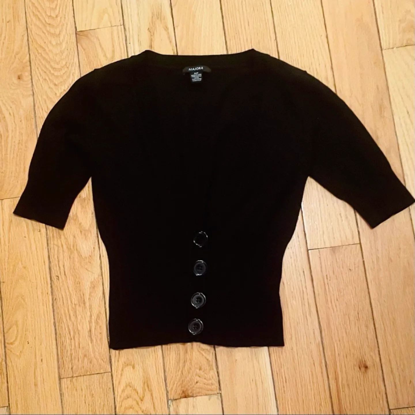 2 Piece Majora 3/4 Sleeve V-Neck Sweaters image indicator(4)