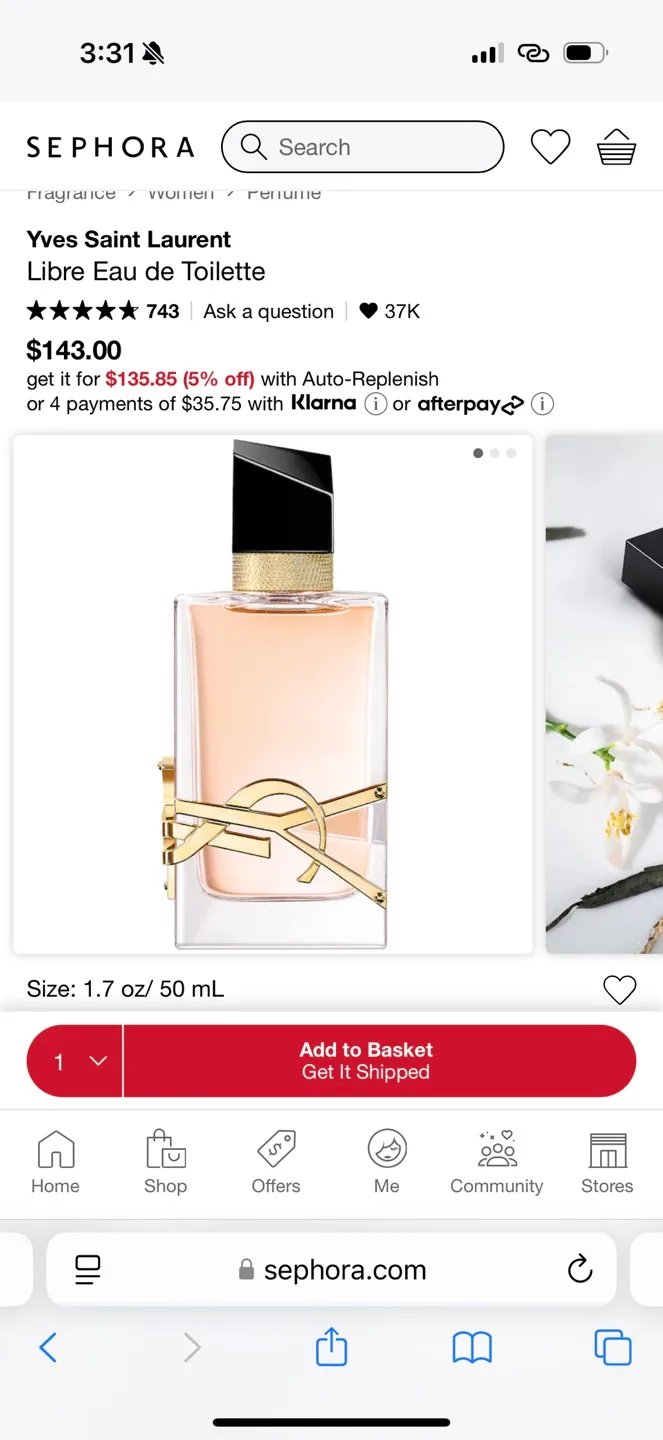 Yves Saint Laurent Libre Eau de Toilette 50ml image indicator(3)