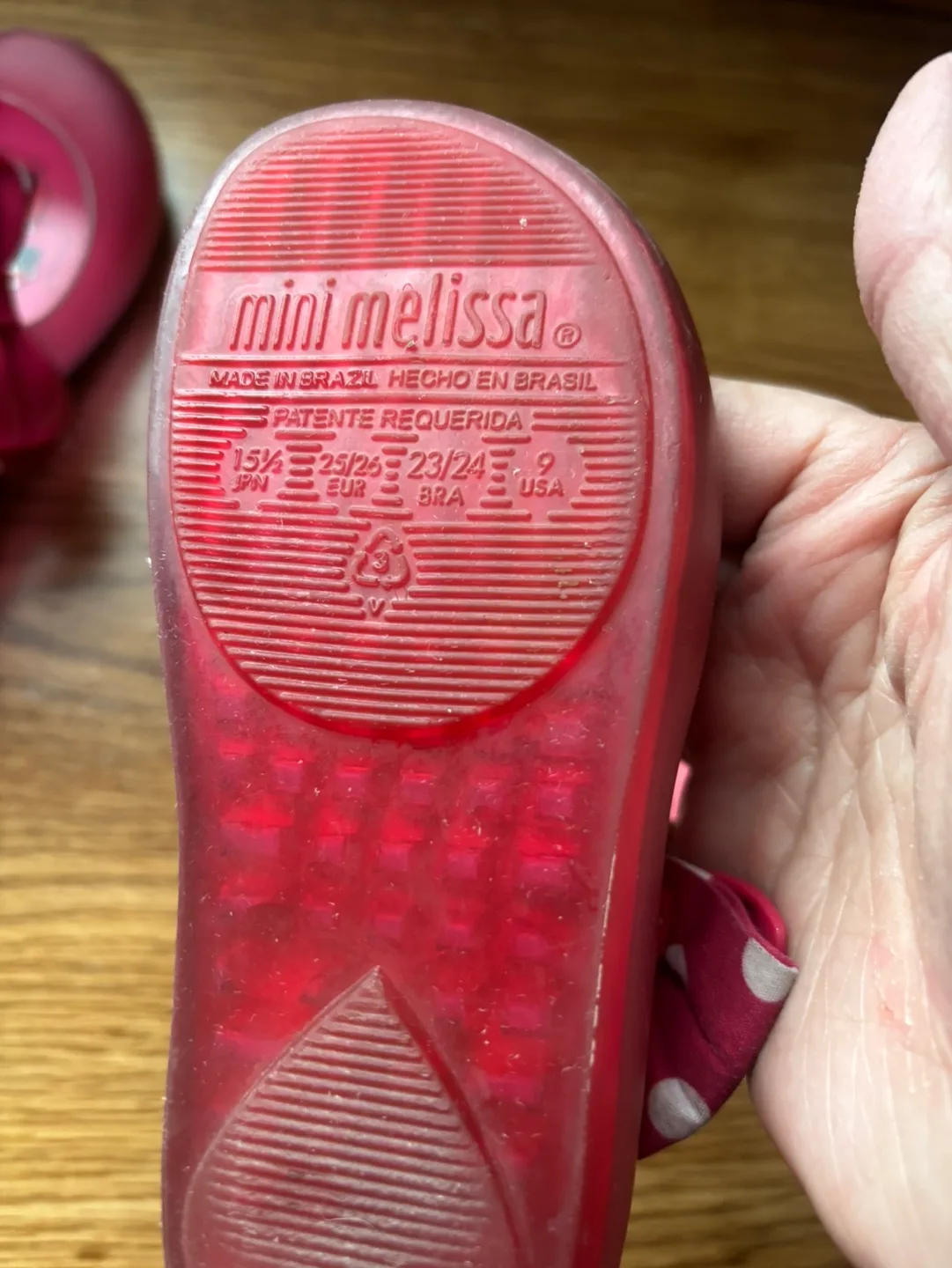 Mini Melissa Minnie Mouse Jelly Shoes image indicator(7)