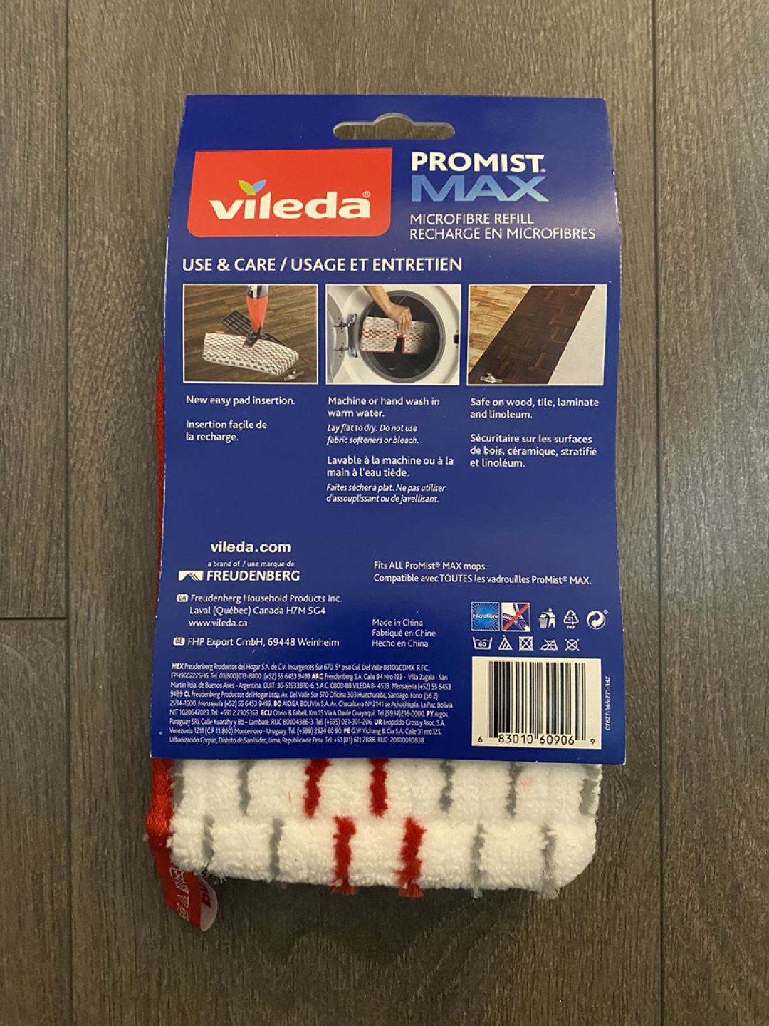 Vileda ProMist Max Spray Mop with Refill Pad - photo 2
