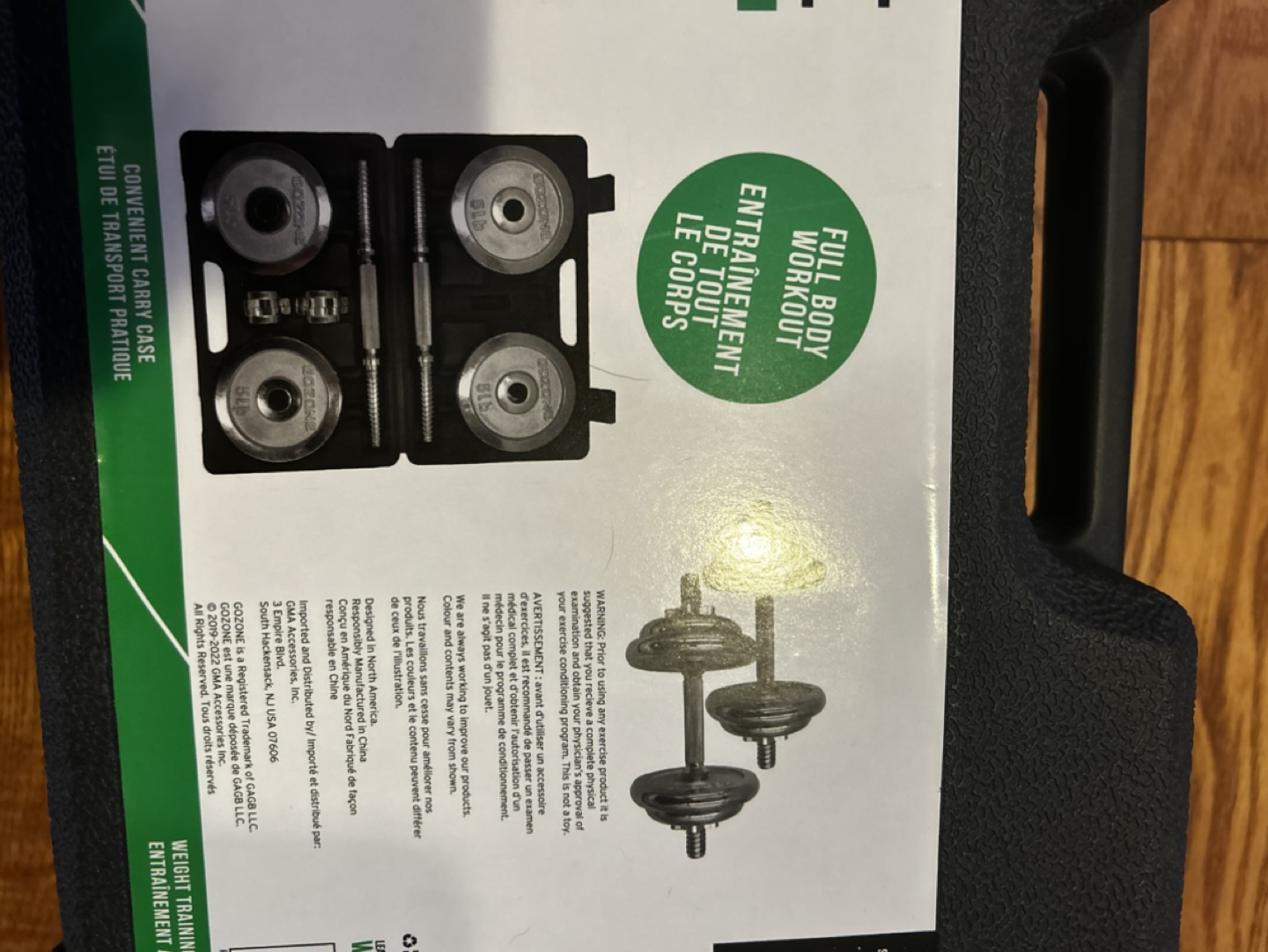 Go Zone 40LB Chromed Dumbell Set BRAND NEW - photo 5