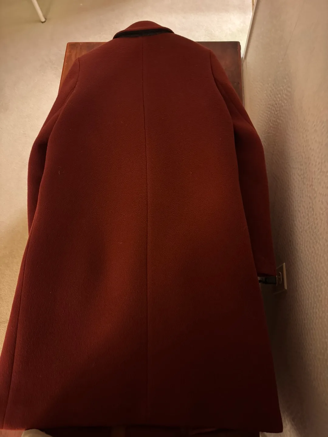 #thrifty pick - Rust Coloured Women's Wool Coat image indicator(3)