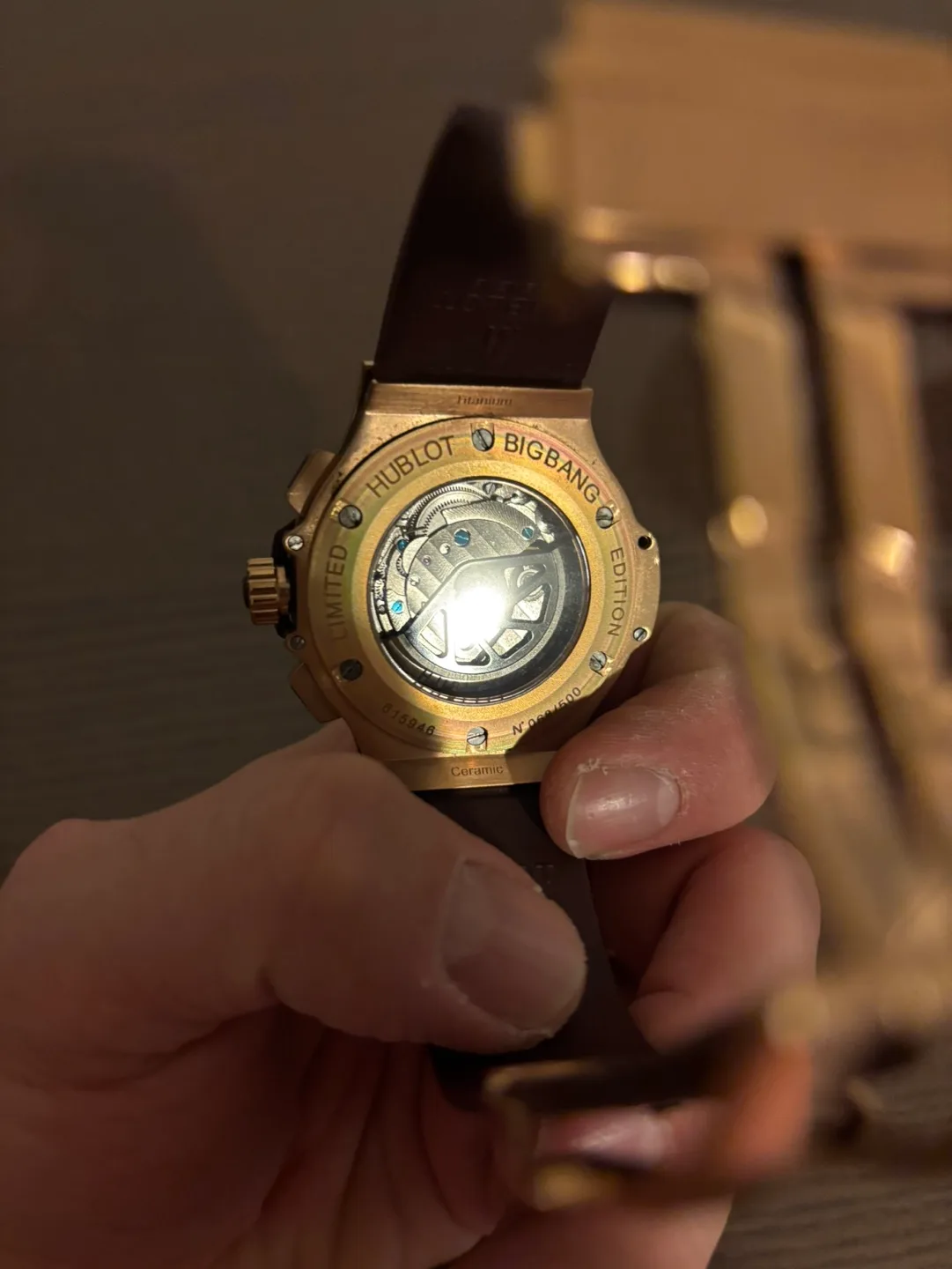 Hublot Big Bang Rose Gold Limited Edition Watch image indicator(3)