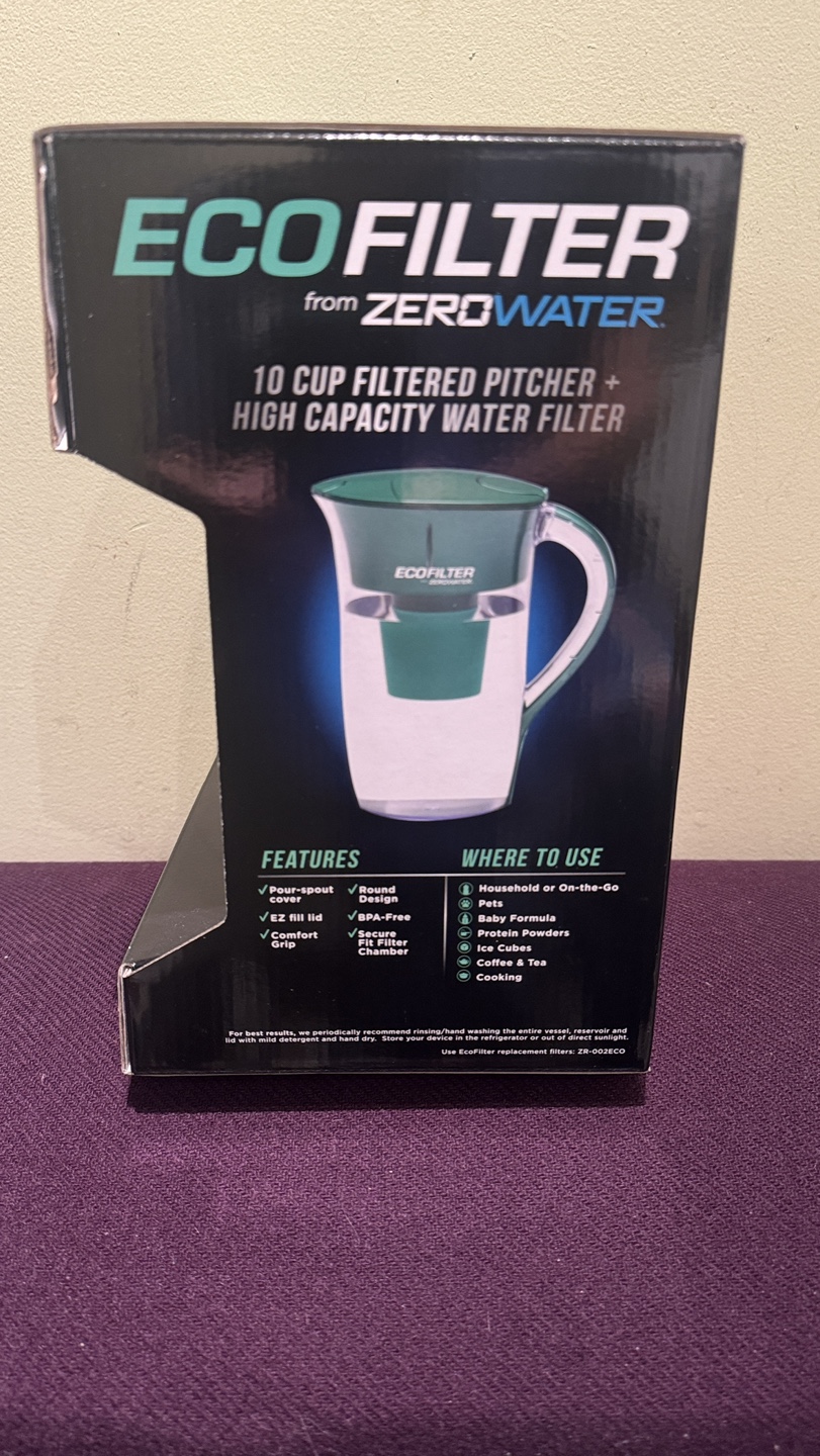 ZeroWater EcoFilter 10 Cup Water Pitcher with Filter - photo 3