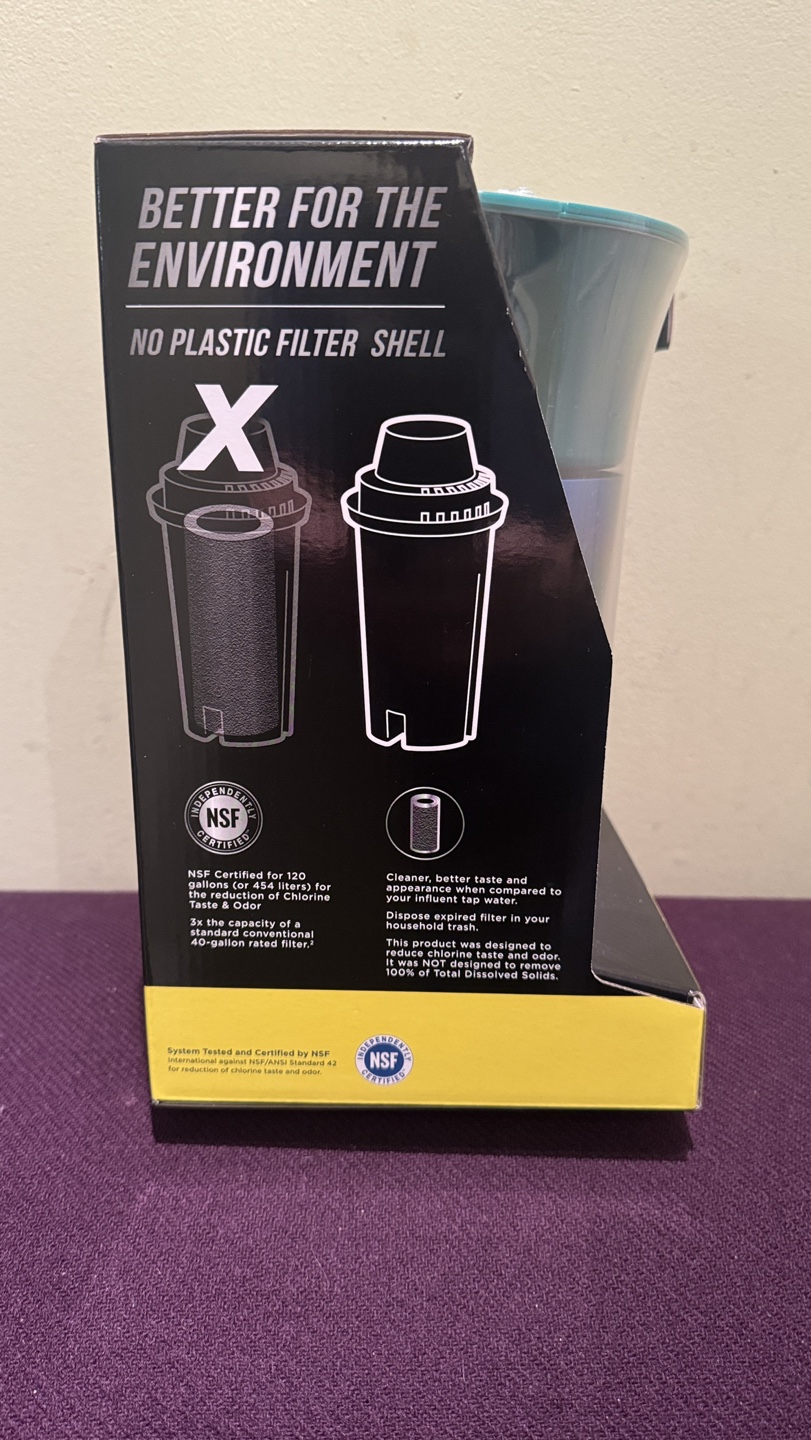 ZeroWater EcoFilter 10 Cup Water Pitcher with Filter - photo 2