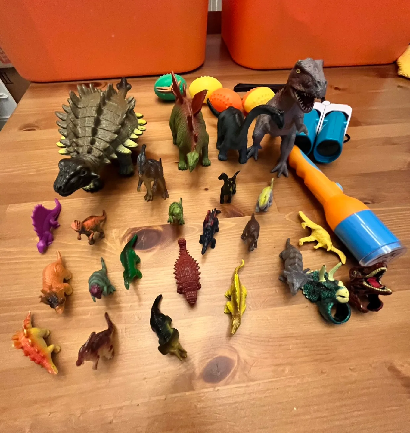 Large Lot of Dinosaur Toys - Collectible Figures image indicator(2)