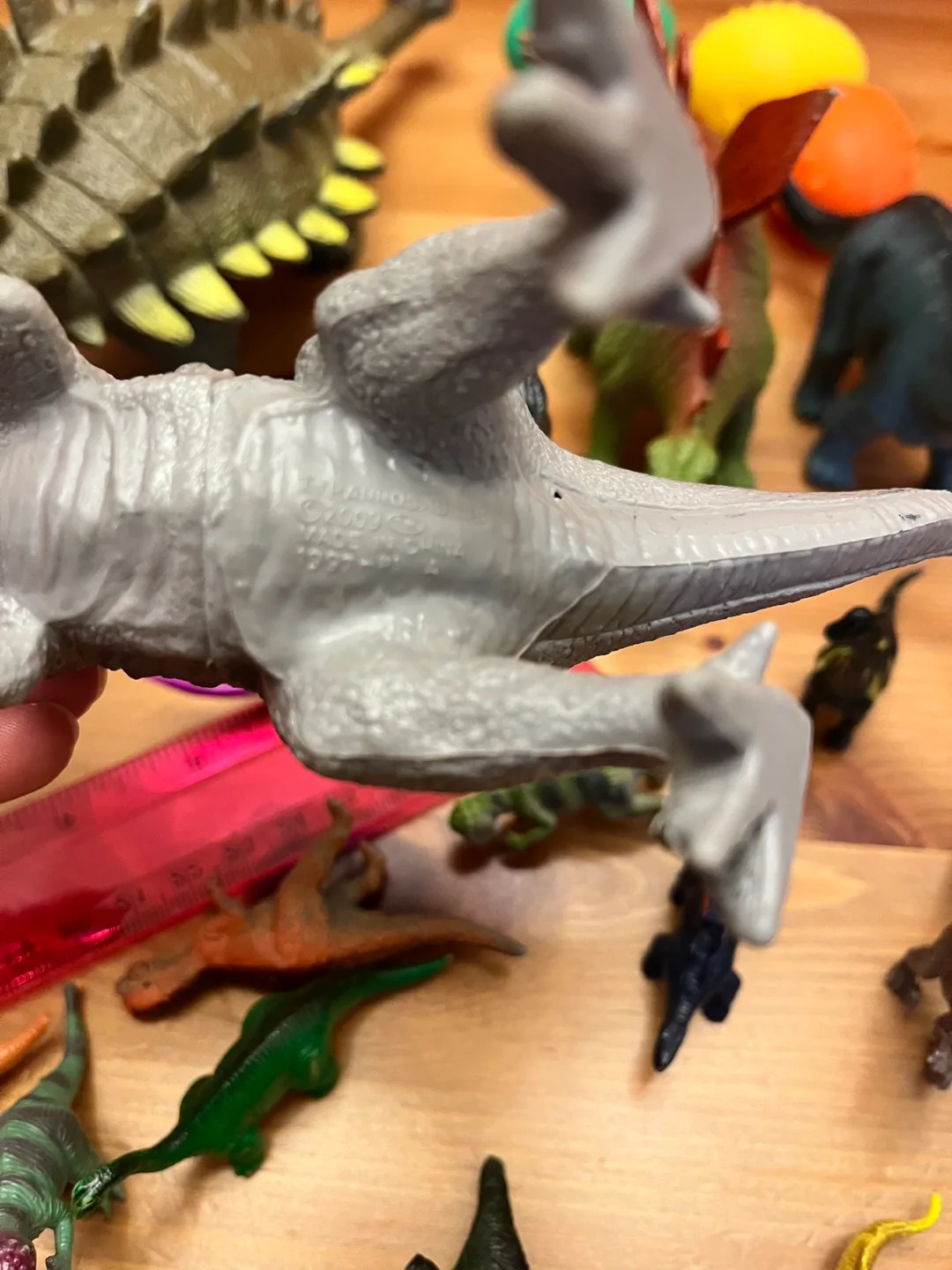 Large Lot of Dinosaur Toys - Collectible Figures image indicator(9)