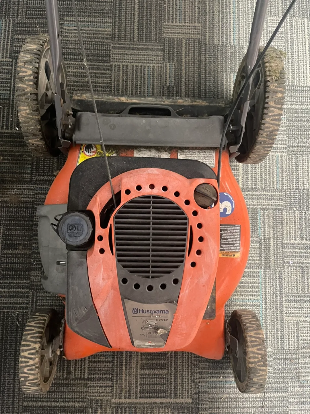 Husqvarna Gas Powered Lawn Mower image indicator(5)