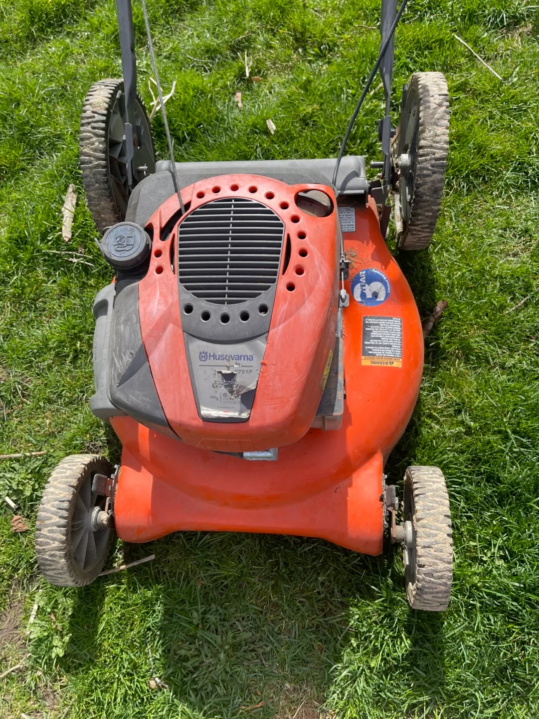Husqvarna Gas Powered Lawn Mower image indicator(7)