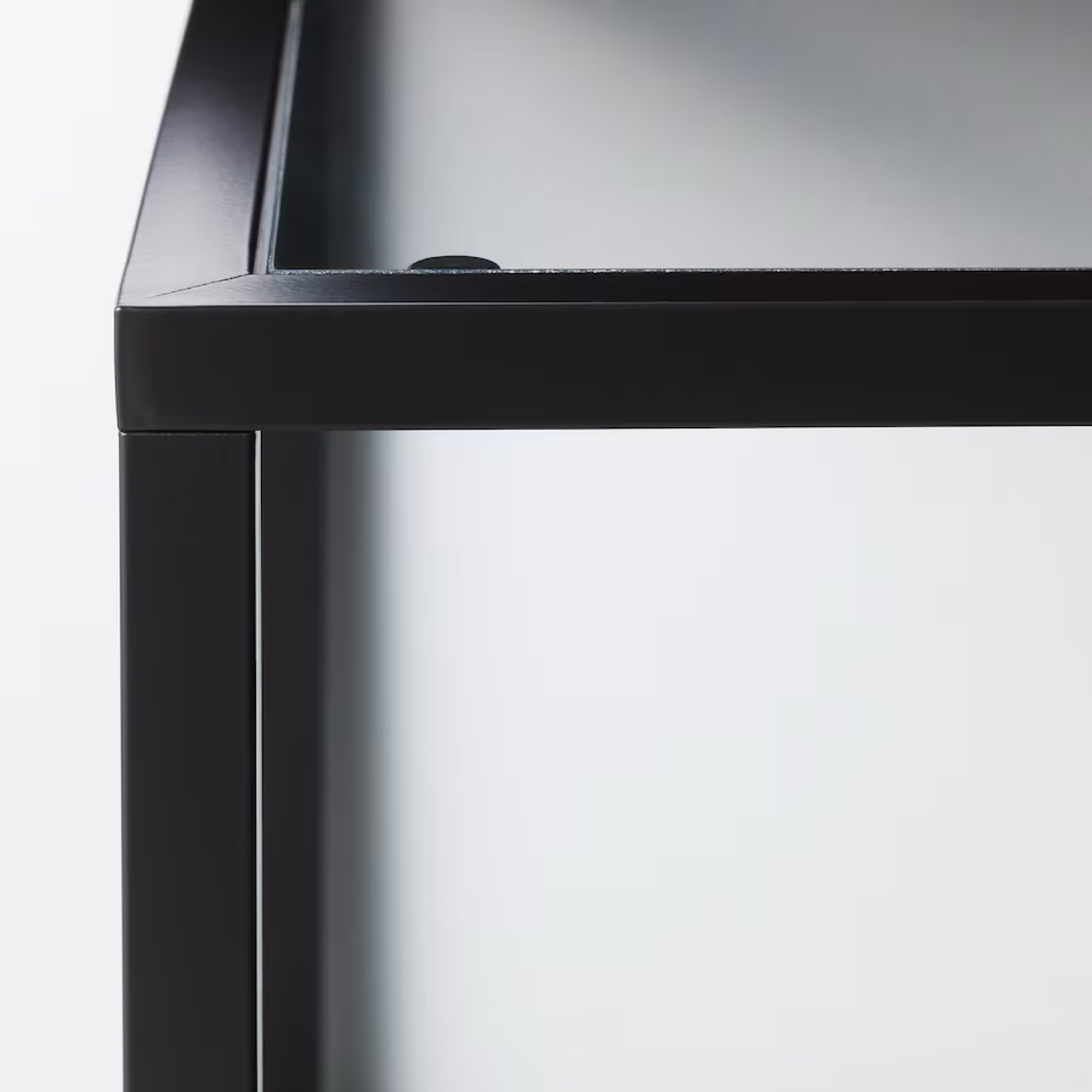 IKEA Nesting Coffee Tables - Glass Top & Black Frame - photo 5