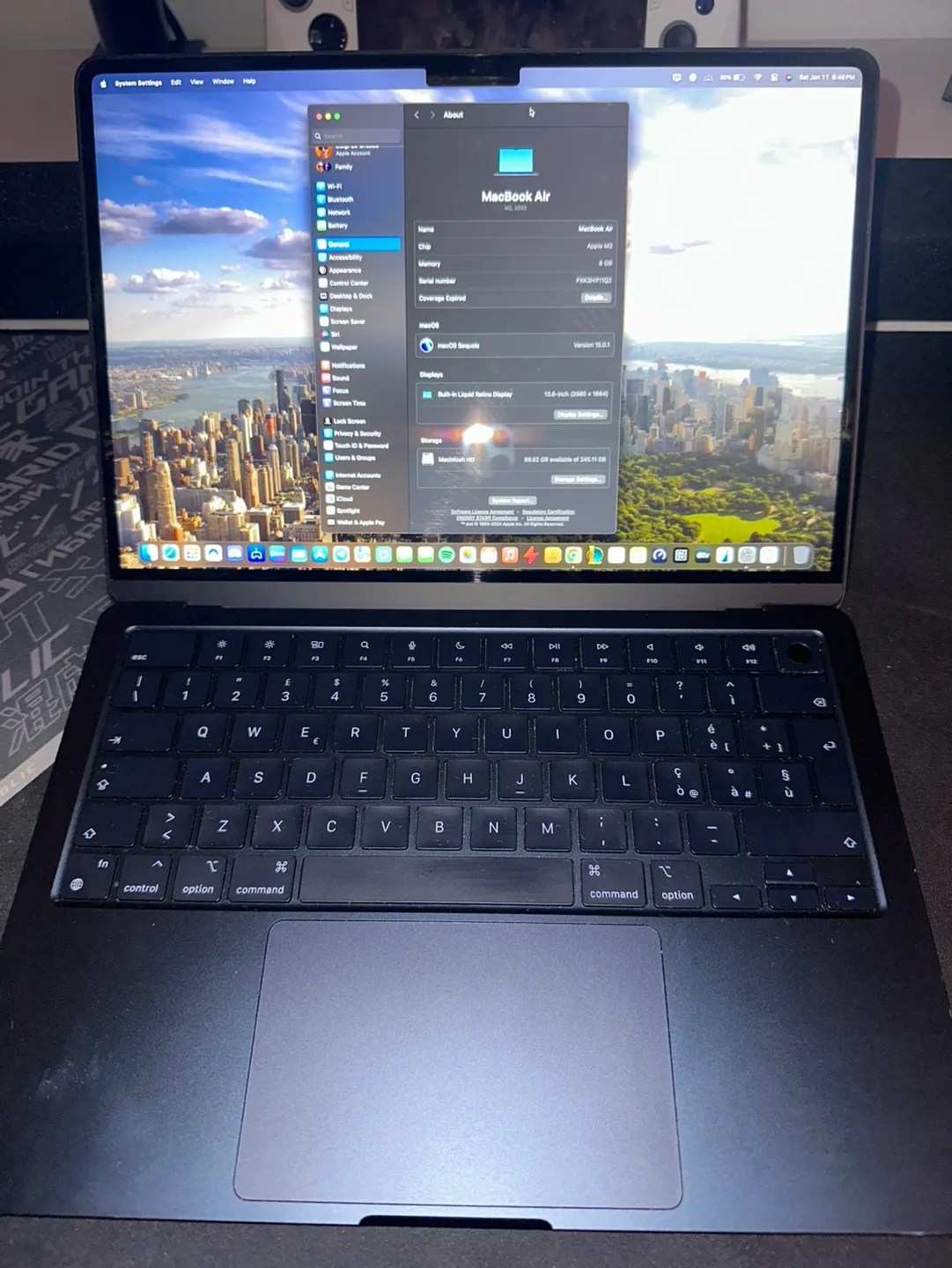 MacBook Air M2 2022 - 8GB RAM - 256GB Storage image indicator(6)