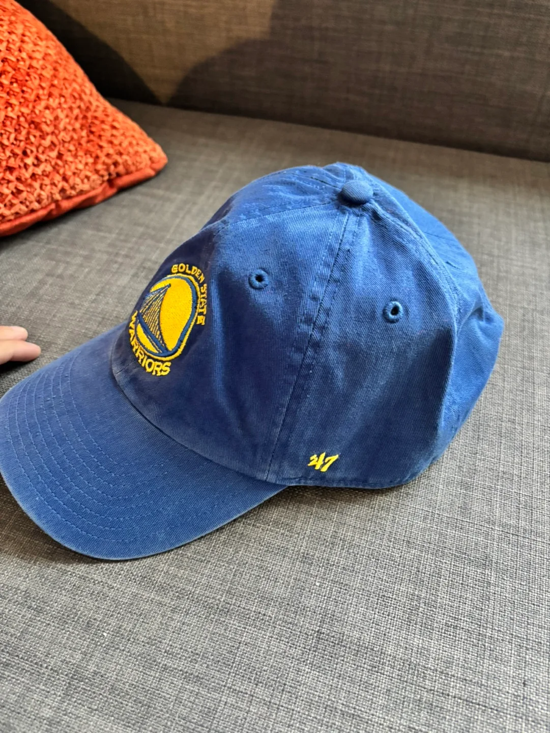 Golden State Warriors 47 Brand Blue Cap image indicator(3)