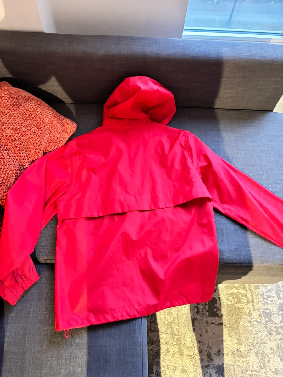 Nike Red Windbreaker Jacket - Size Medium image indicator(2)