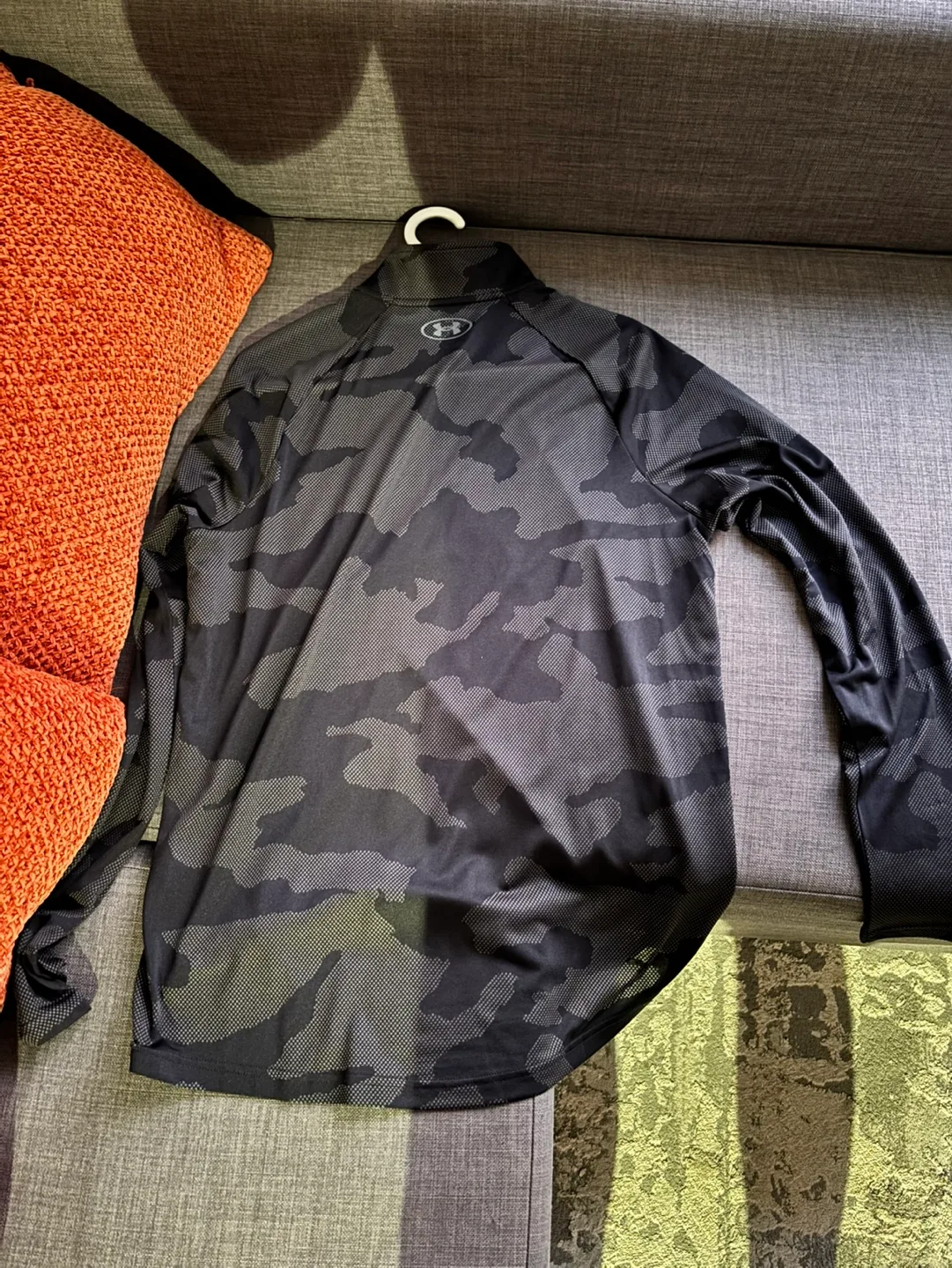 Under Armour Men's Camo Quarter-Zip Long Sleeve image indicator(2)