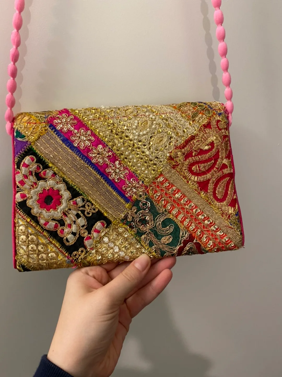 Embroidered Crossbody Bag image indicator(2)