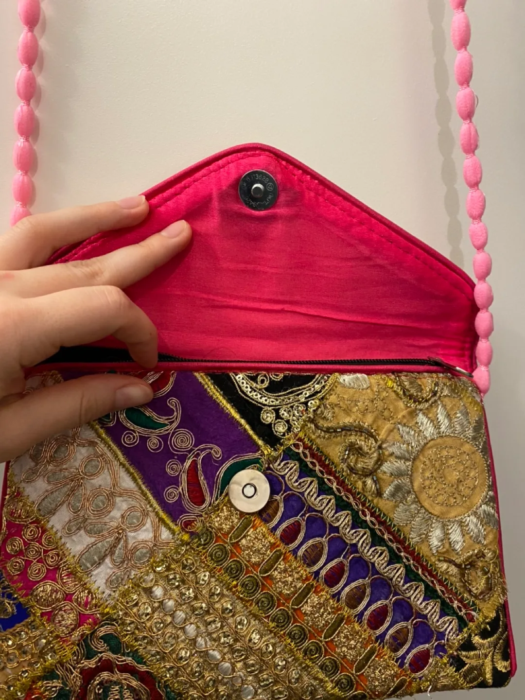 Embroidered Crossbody Bag image indicator(5)