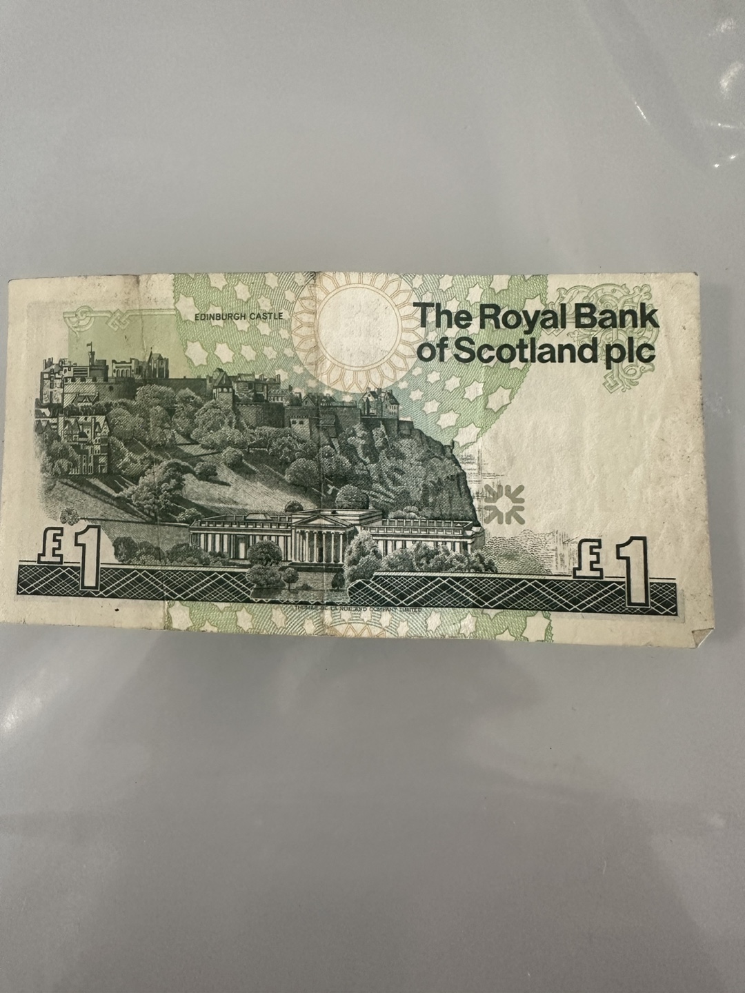 Vintage One Pound Note from The Royal Bank of Scotland - photo 2