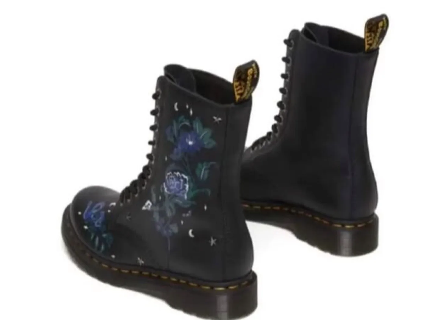 Dr. Martens 1490 Floral Boots - Women's Size 5 US image indicator(3)