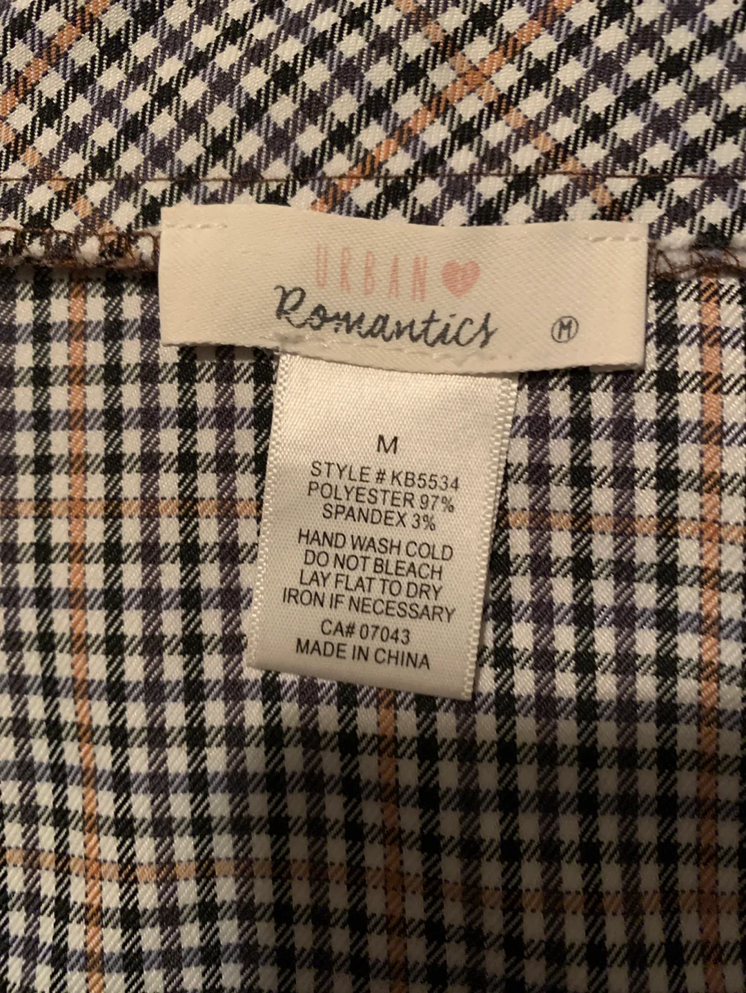 Urban Romantics Mini Plaid Skirt image indicator(2)