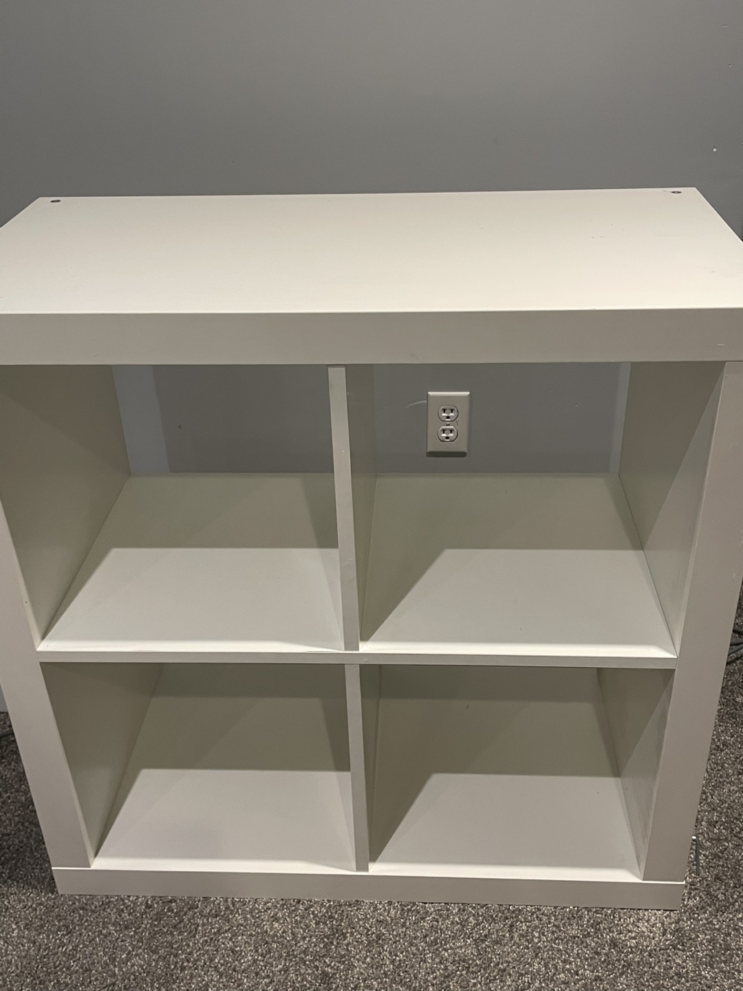 IKEA Kallax 4x2 White Cube Shelving Unit