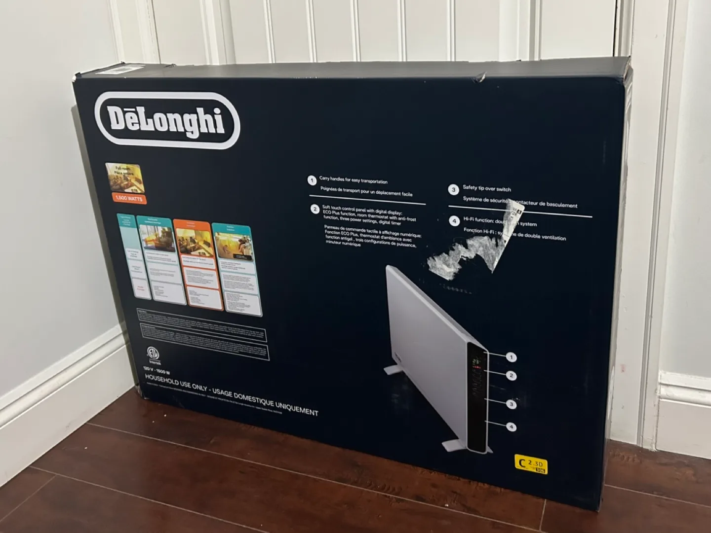 Electric Potable Panel Heater image indicator(2)