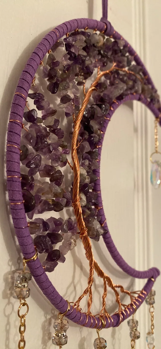 Handmade Crescent Moon Hanging Decoration image indicator(2)