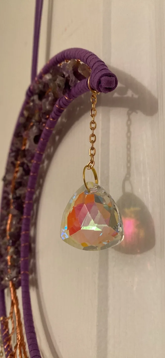 Handmade Crescent Moon Hanging Decoration image indicator(4)