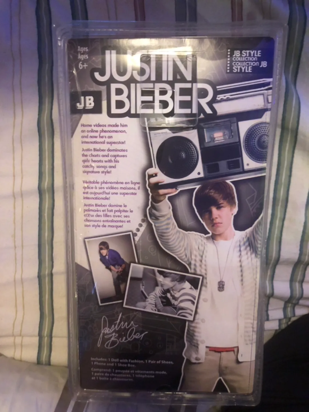 Justin Bieber Doll - Collector's Item JB Style Collection image indicator(4)
