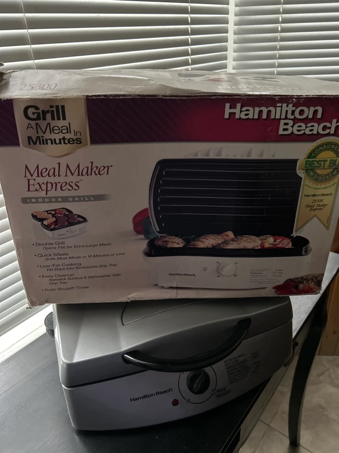 NEW Hamilton Beach Meal Maker Express Indoor Grill image indicator(3)