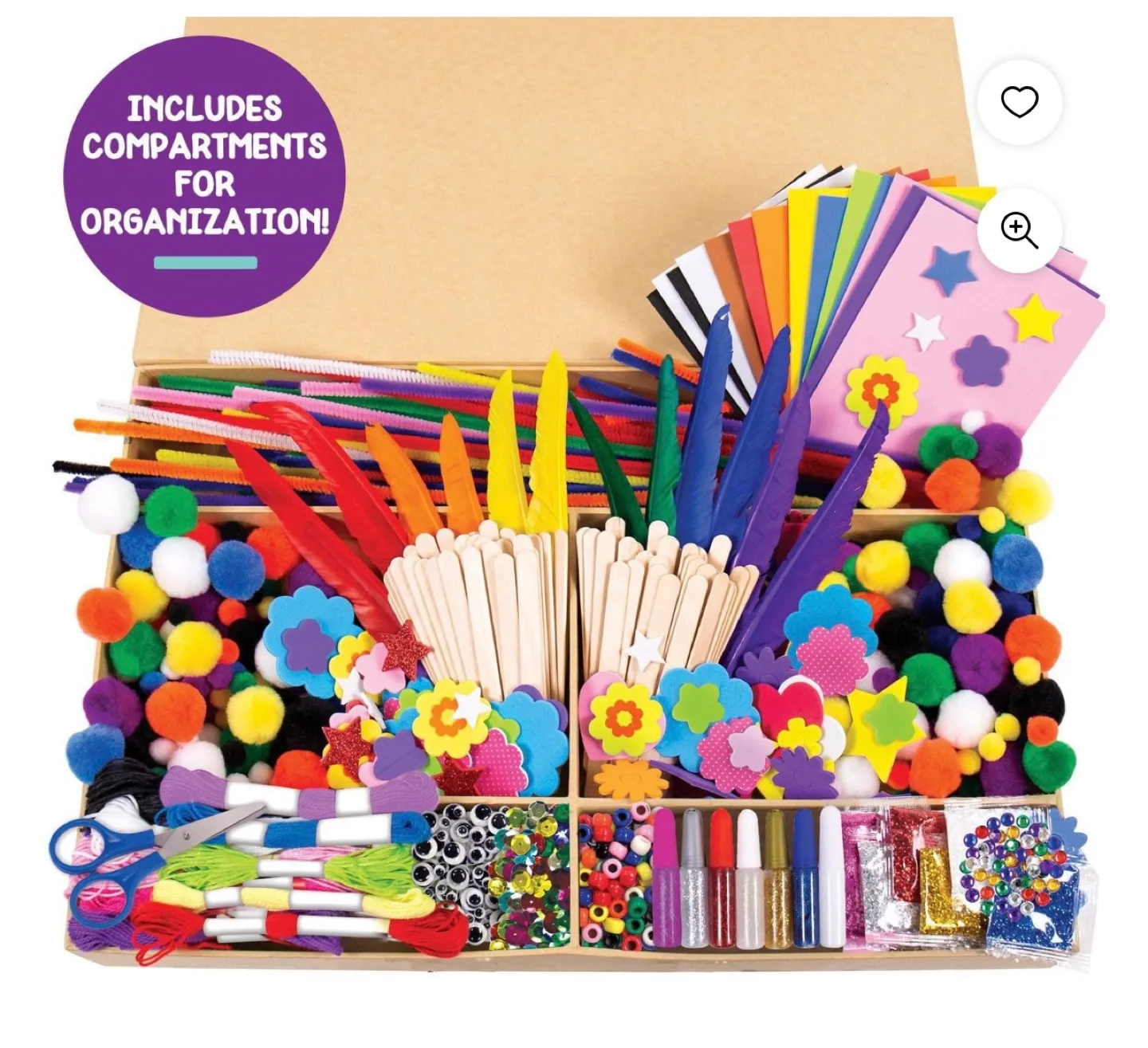 1000+ Piece Ultimate Box of Crafts image indicator(4)