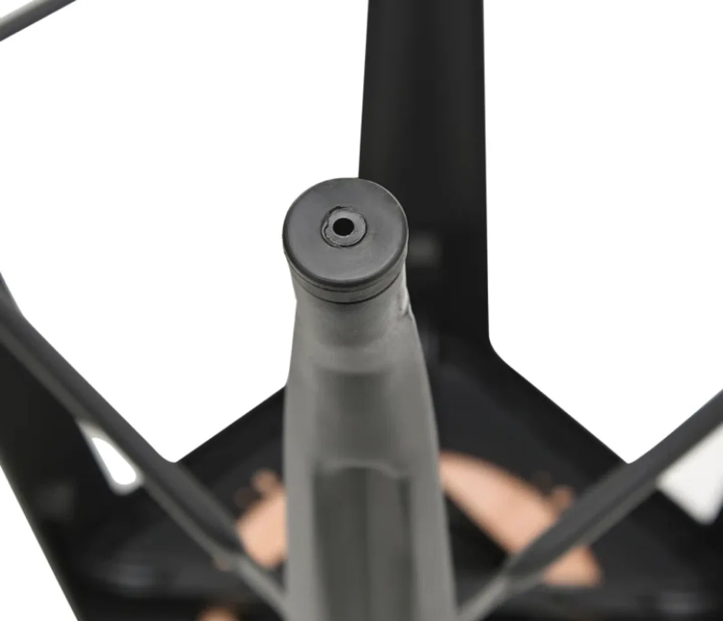 Set of Four Black Metal and Wood Bar Stools image indicator(4)