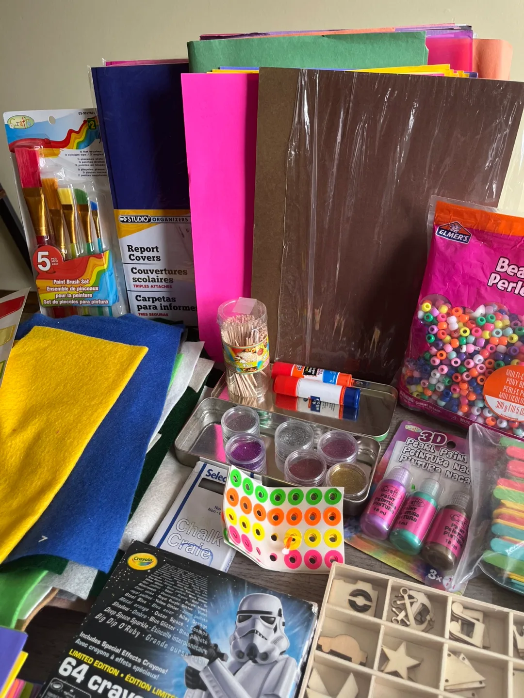 Huge Arts & Crafts Supplies Bundle for Kids image indicator(6)