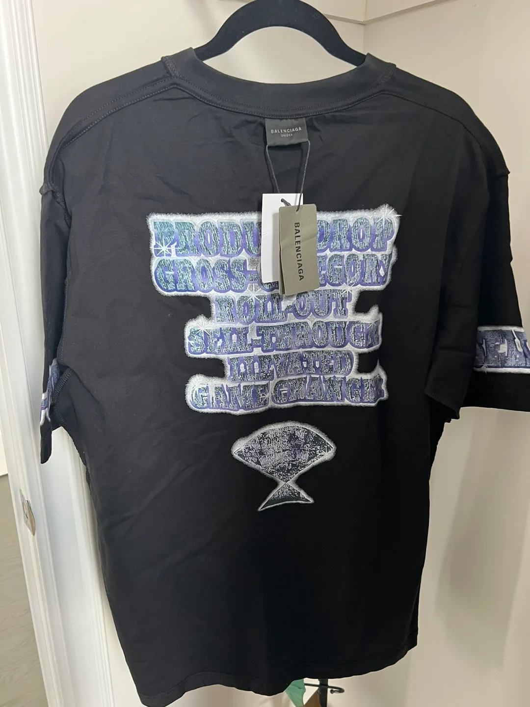 Balenciaga Black T-Shirt Size Large image indicator(2)