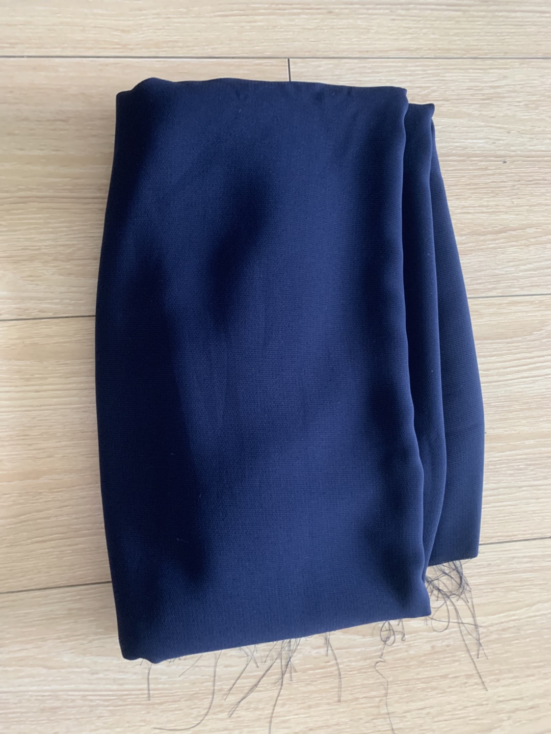 Navy Blue Fabric Remnant Cerep