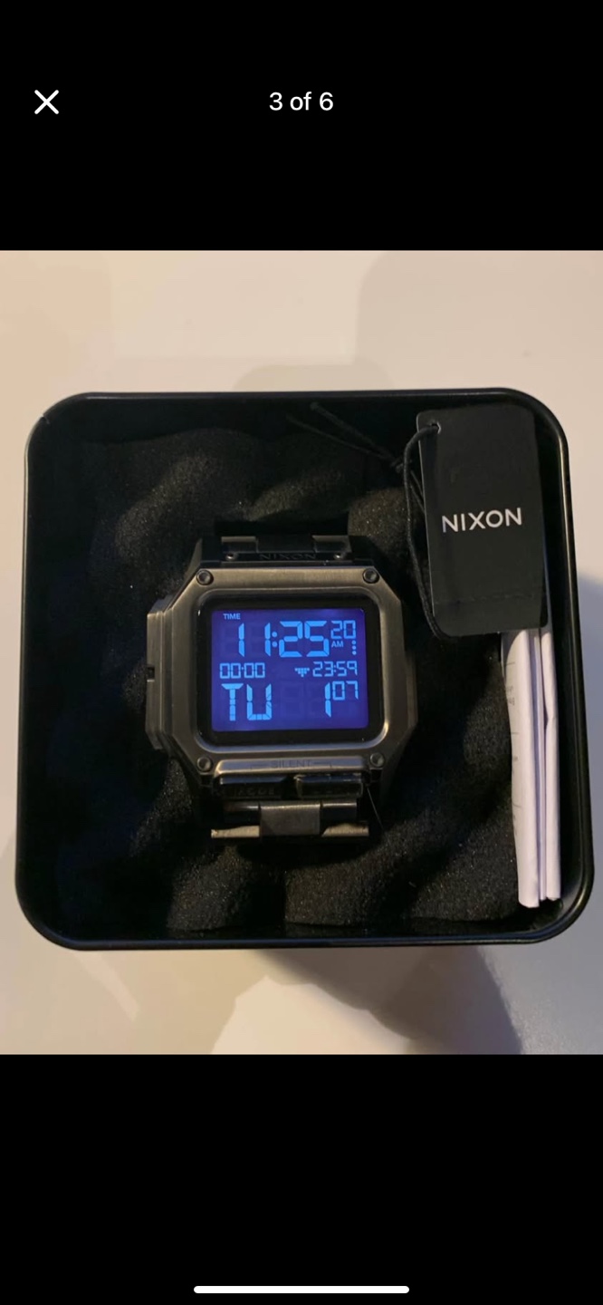Nixon Regulus SS Black Digital Watch - photo 3