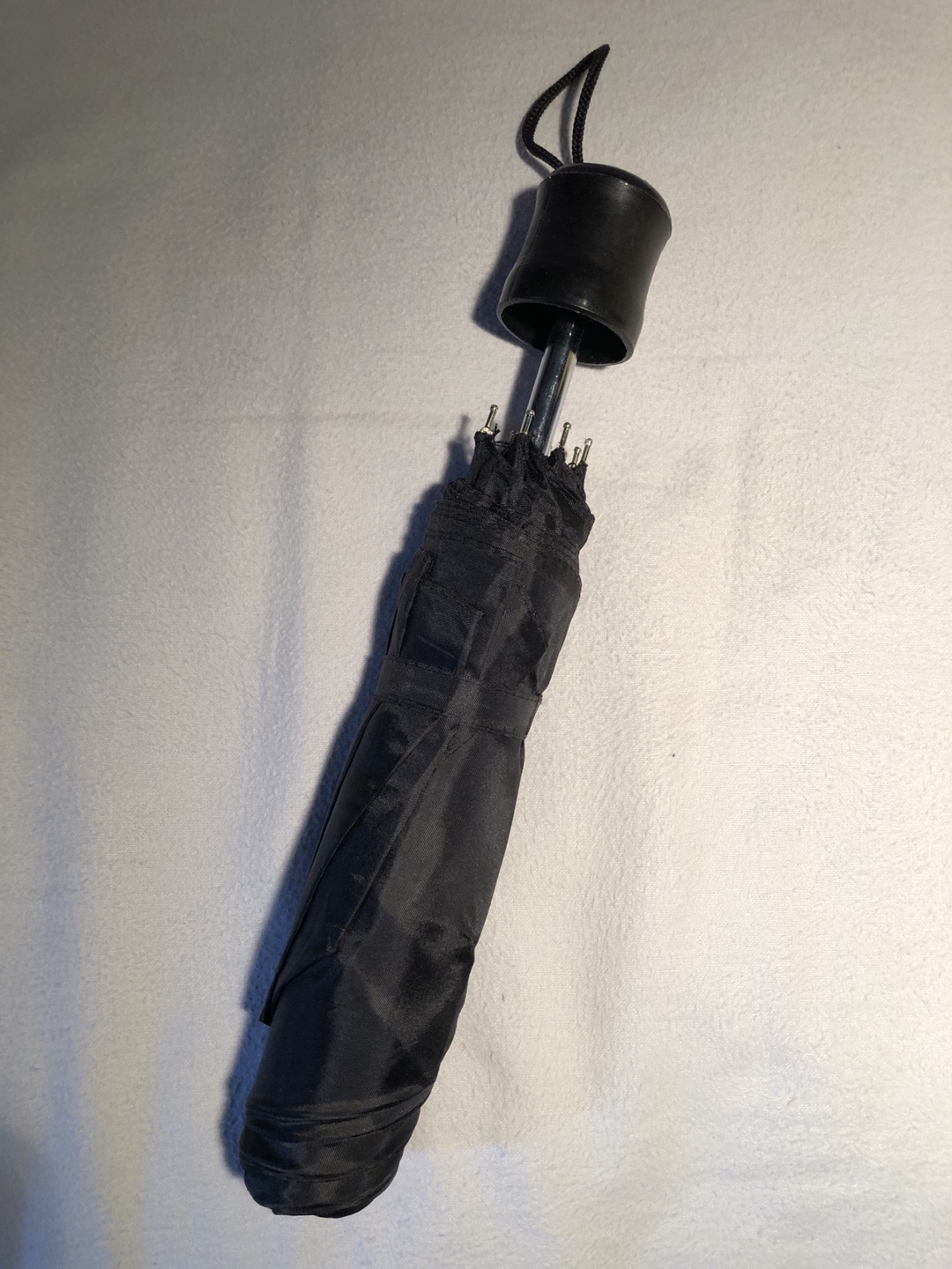 Black Compact Travel Umbrella #freecycle - photo 2