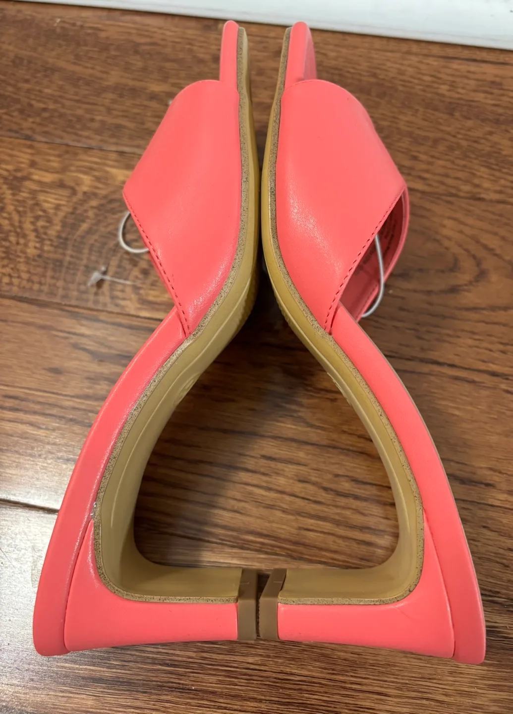 A New Day Coral Pink Block Heel Mule Sandals image indicator(3)