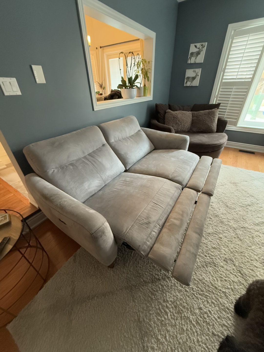 Reclining Loveseat - good Condition - photo 4