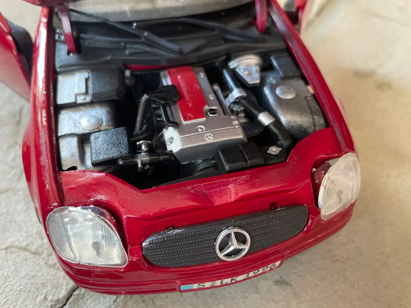 Mercedes-Benz SLK 230 Red Collectible Model Car image indicator(2)