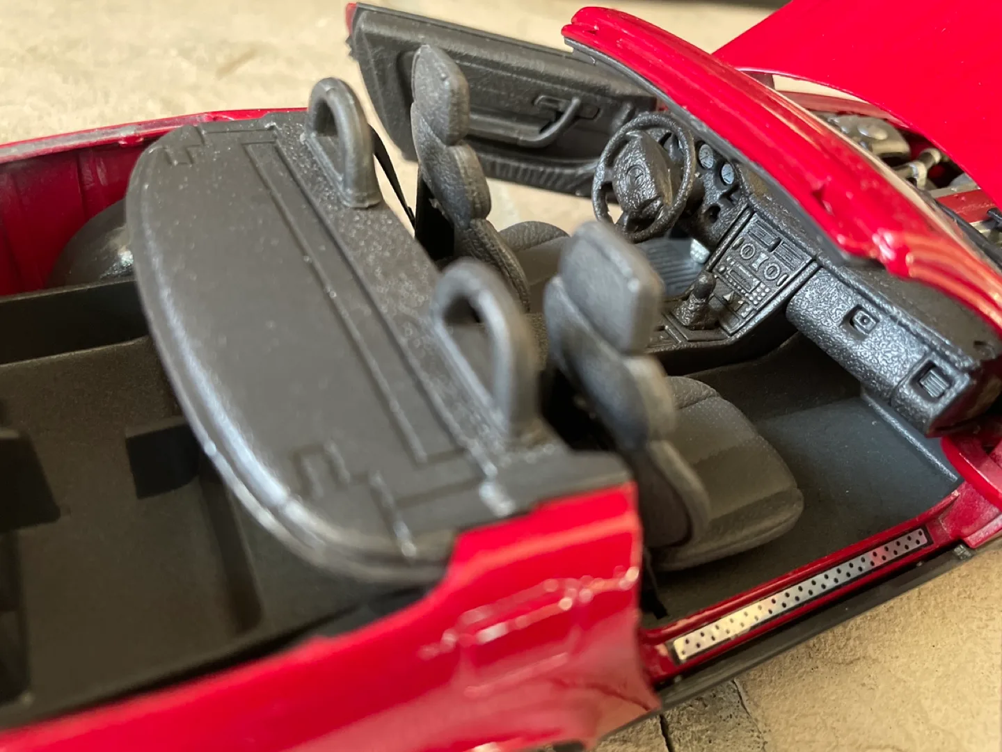 Mercedes-Benz SLK 230 Red Collectible Model Car image indicator(4)