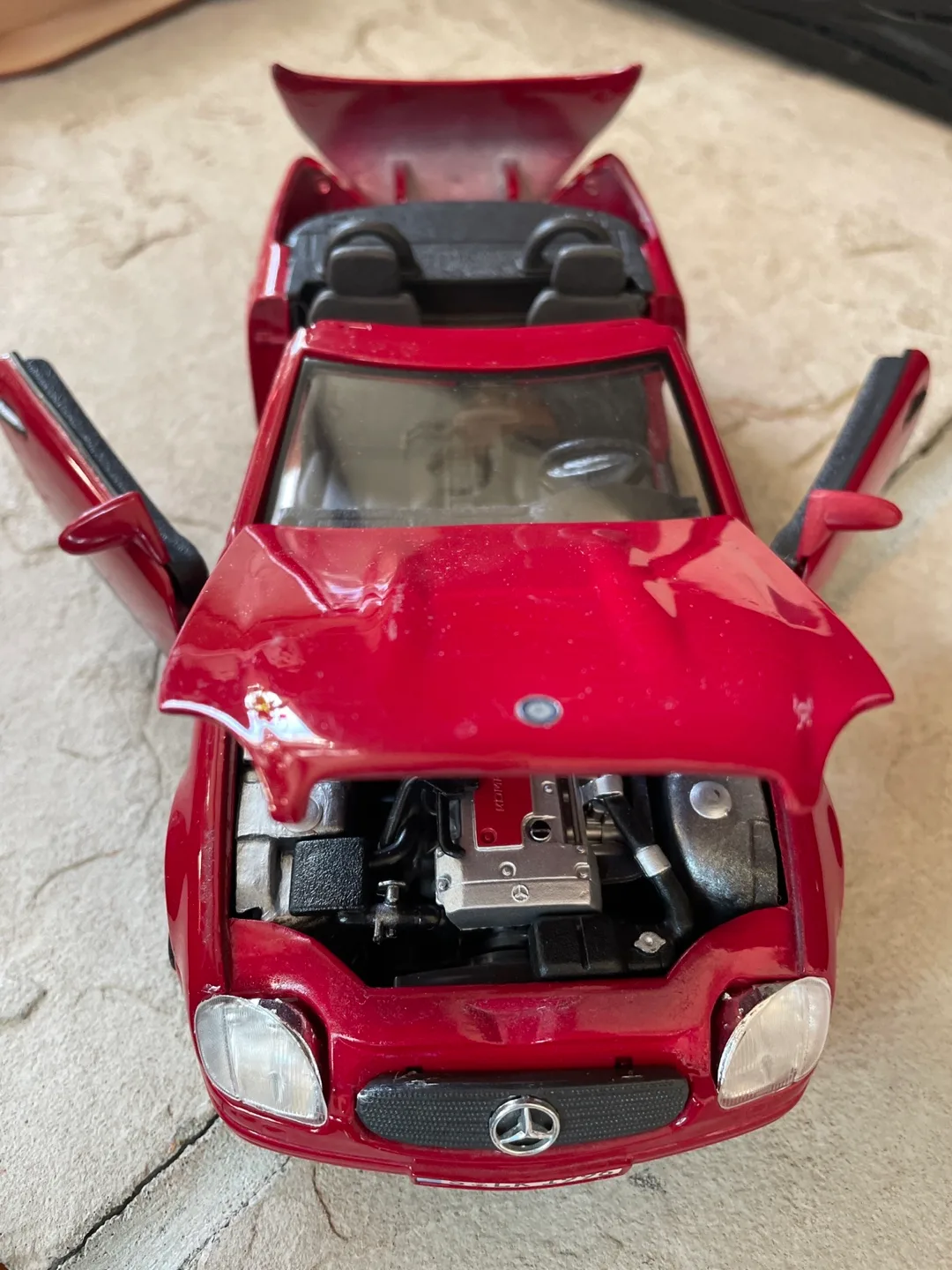 Mercedes-Benz SLK 230 Red Collectible Model Car image indicator(6)