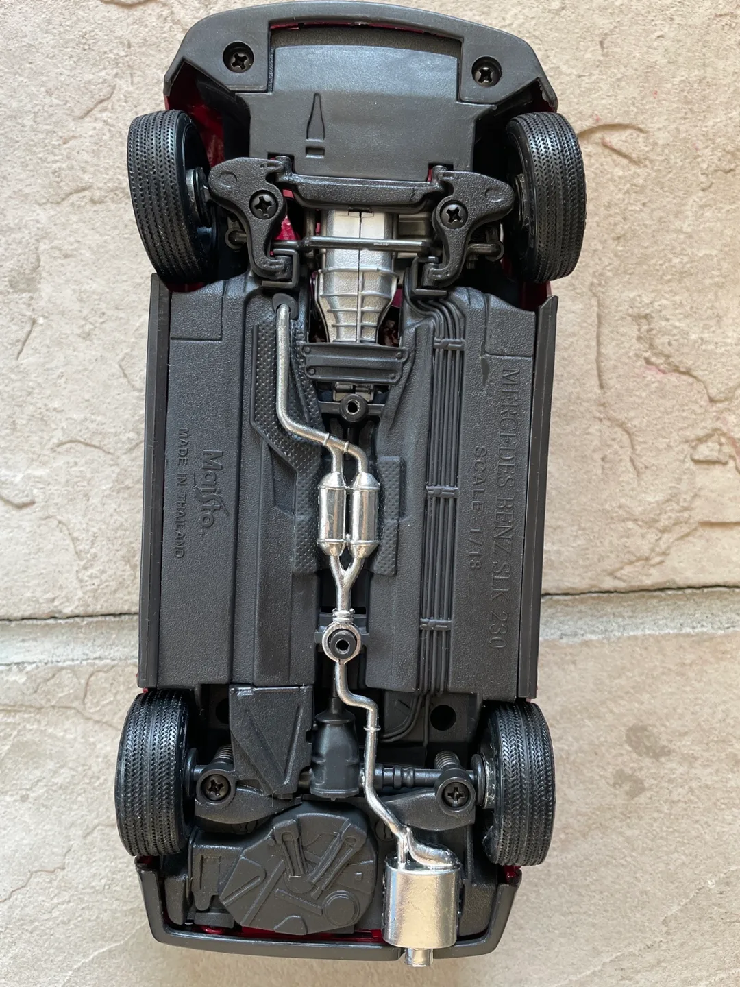 Mercedes-Benz SLK 230 Red Collectible Model Car image indicator(7)