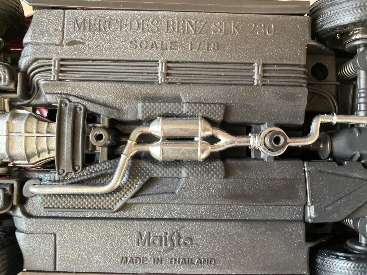 Mercedes-Benz SLK 230 Red Collectible Model Car image indicator(8)