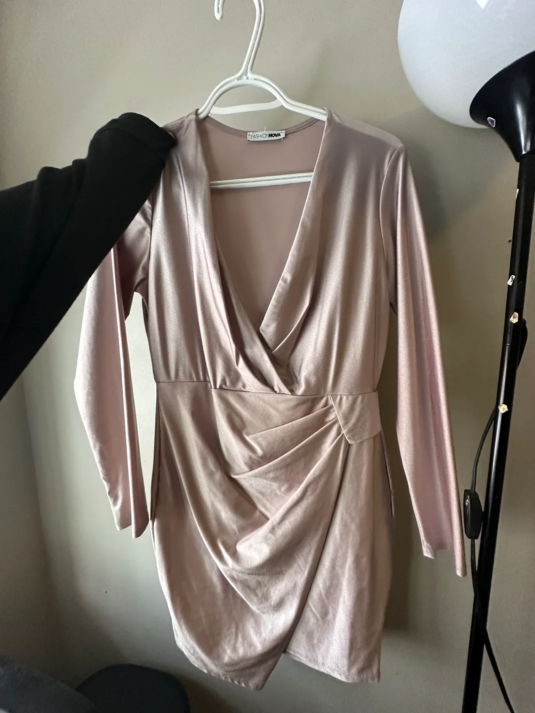 Fashion Nova mauve mini dress image indicator(2)