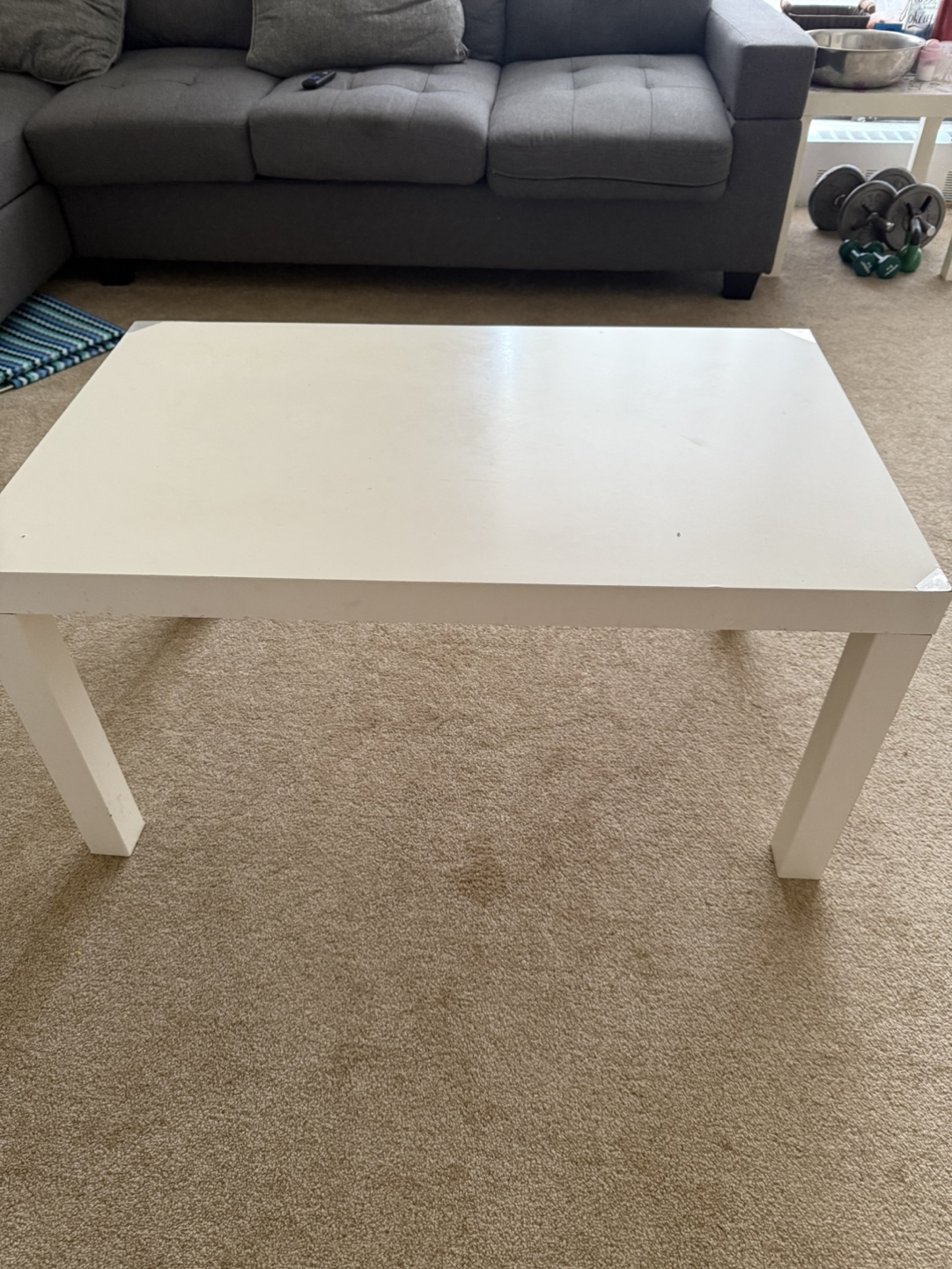 White Coffee Table
