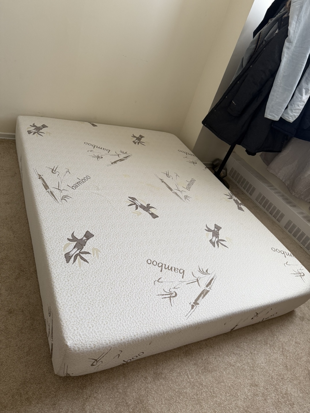 MOVING SALE! Bamboo Mattress - Queen Size