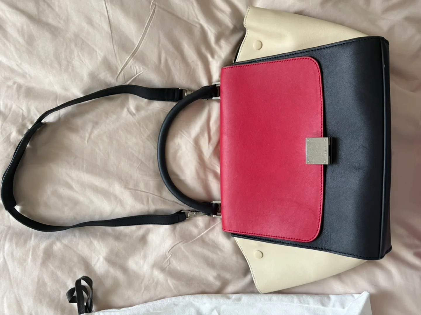 Celine Trapeze Bag - Tricolour Leather image indicator(2)