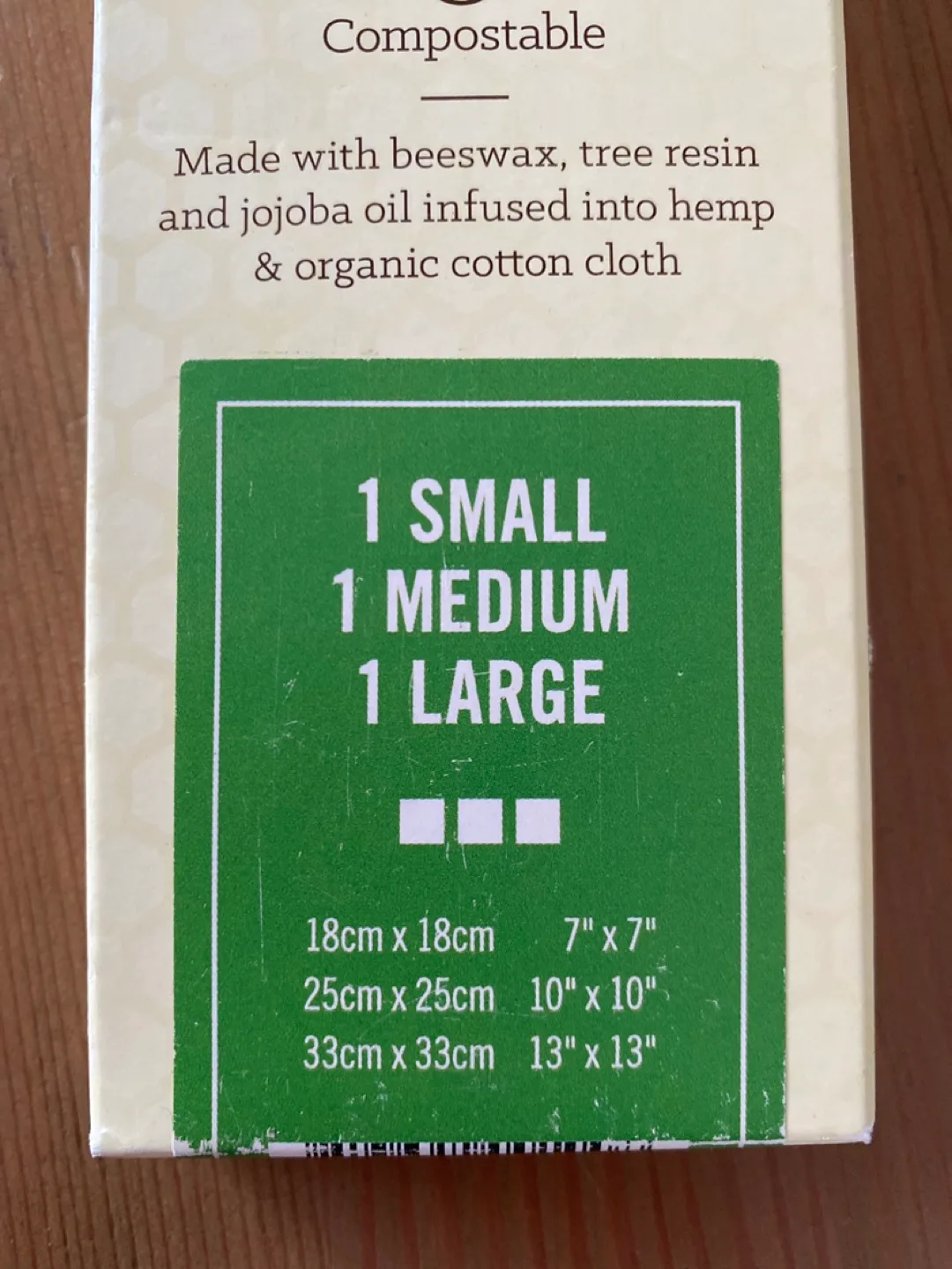 Abeego Reusable Beeswax Food Wrap image indicator(3)