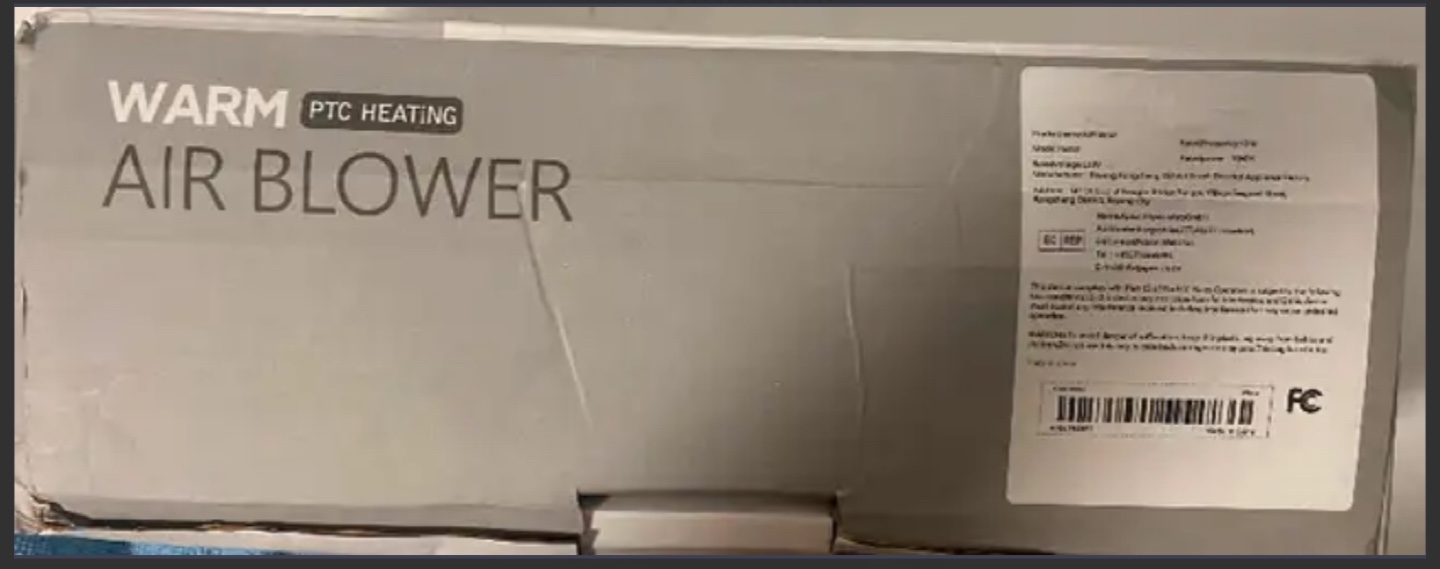 Warm Air Blower PTC Heating - photo 2